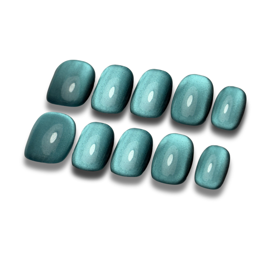 Teal Silk