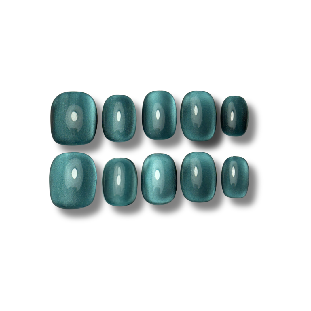 Teal Silk