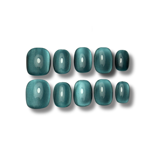 Teal Silk